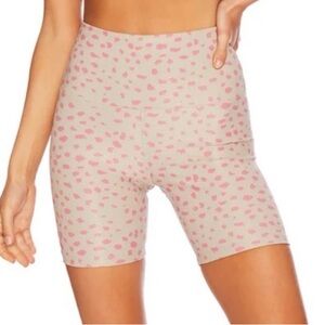 Beach Riot Leopard Patterned Bike Shorts